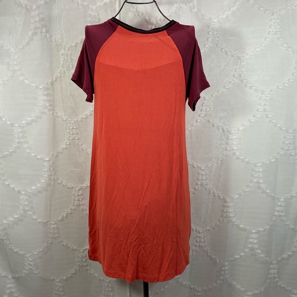 Abercrombie and Fitch orange shirt dress size S - Picture 5 of 5